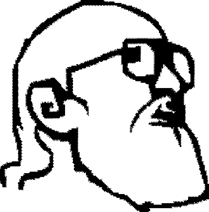 drawing of Paulo Freire